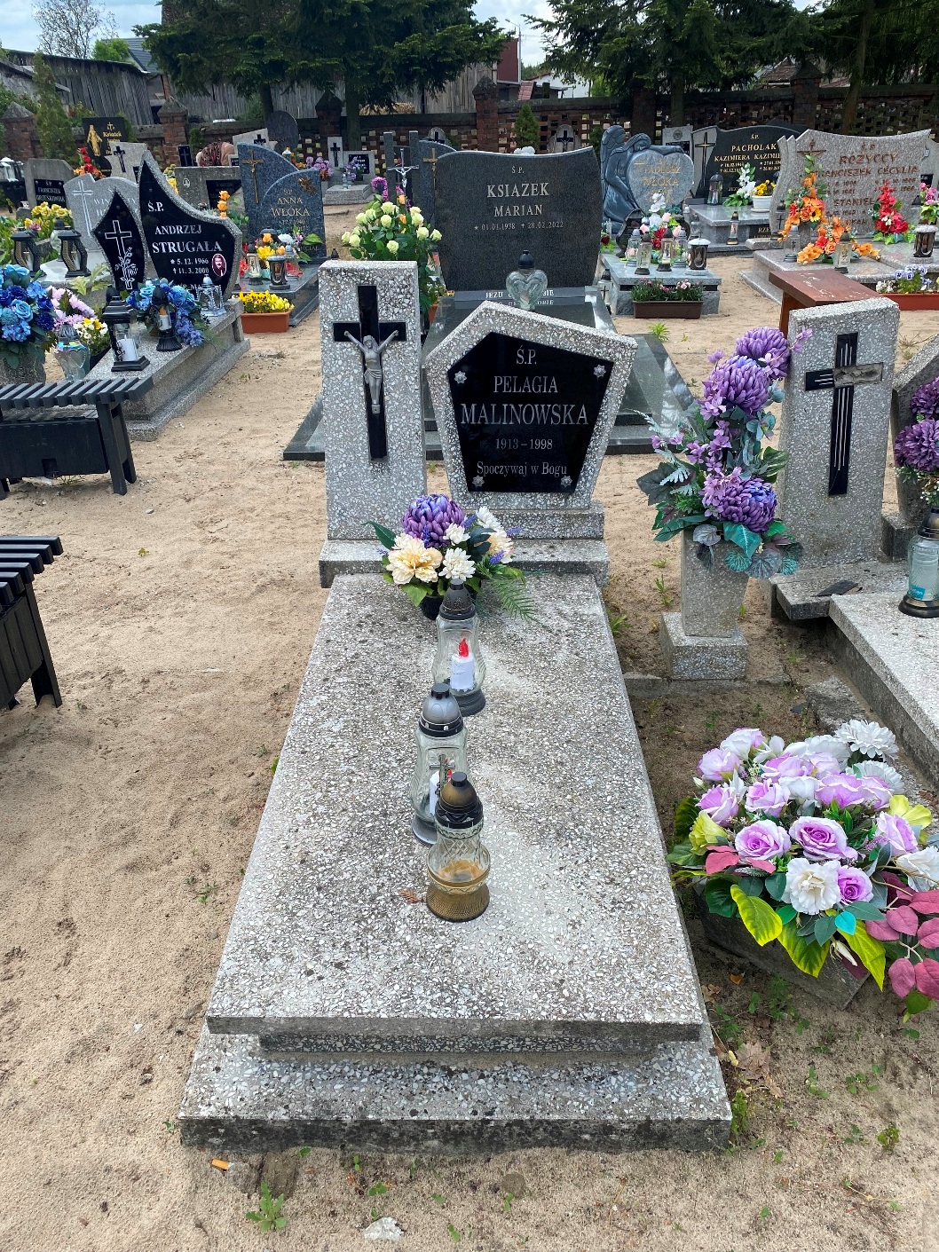 Grób Pelagia Malinowska
