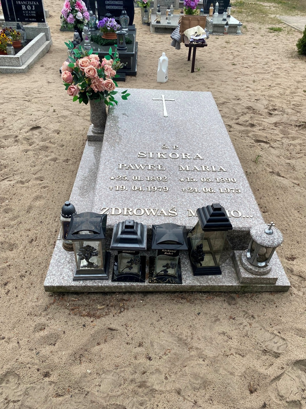 Grób Paweł Sikora